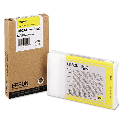 EPSON  (60) UltraChrome K3 Ink, Yellow - T603400 EPSON