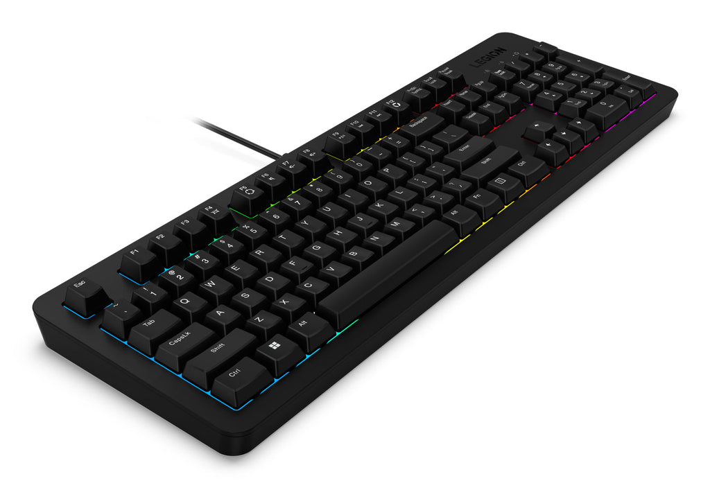 Lenovo GX31N91913 keyboard Mouse included Gaming USB US English Black - GX31N91913 - eCommerce Business Prime