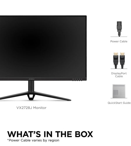 Viewsonic VX Series VX2728J computer monitor 68.6 cm (27") 1920 x 1080 pixels Full HD LED Black - VX2728J - eCommerce Business Prime