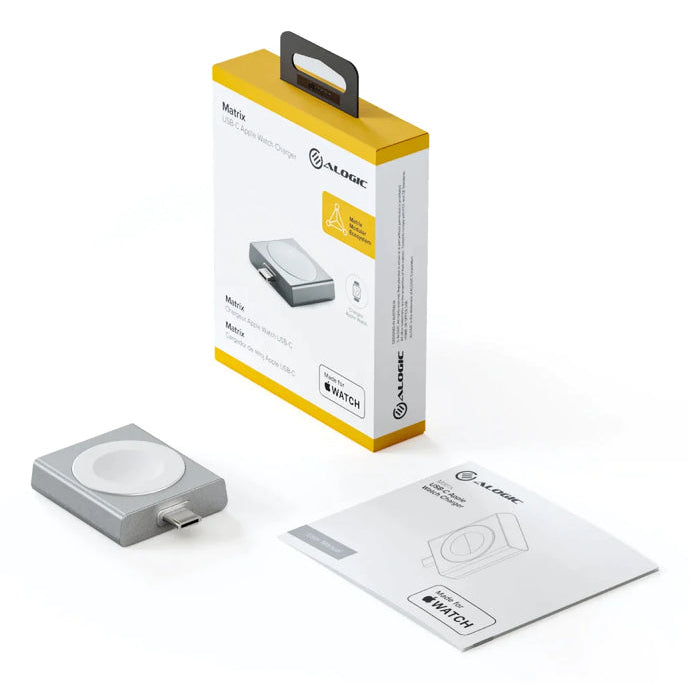 ALOGIC MAGAWC mobile device charger Smartwatch White USB Wireless charging Fast charging Indoor - MAGAWC - eCommerce Business Prime
