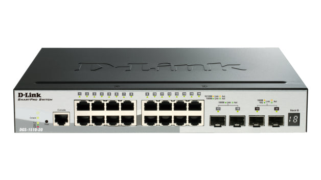 D-Link 52-Port Gigabit Stackable POE Smart Managed Switch including 4 x 10G SFP+ - DGS-1510-52XMP - eCommerce Business Prime