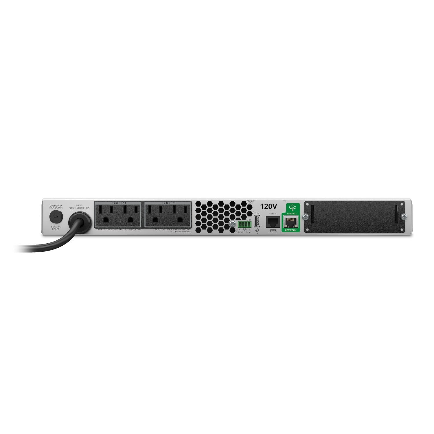 APC SMT1500RM1UC uninterruptible power supply (UPS) Line-Interactive 1.44 kVA 1000 W 4 AC outlet(s) - eCommerce Business Prime