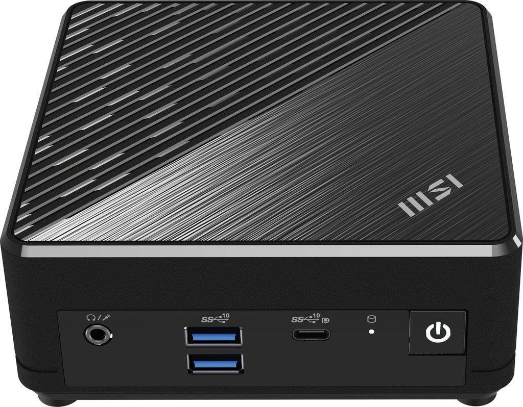 MSI CUBI N ADL S-055BUS PC/workstation barebone 0.69L sized PC Black N100 - CUBINADLS055B - eCommerce Business Prime