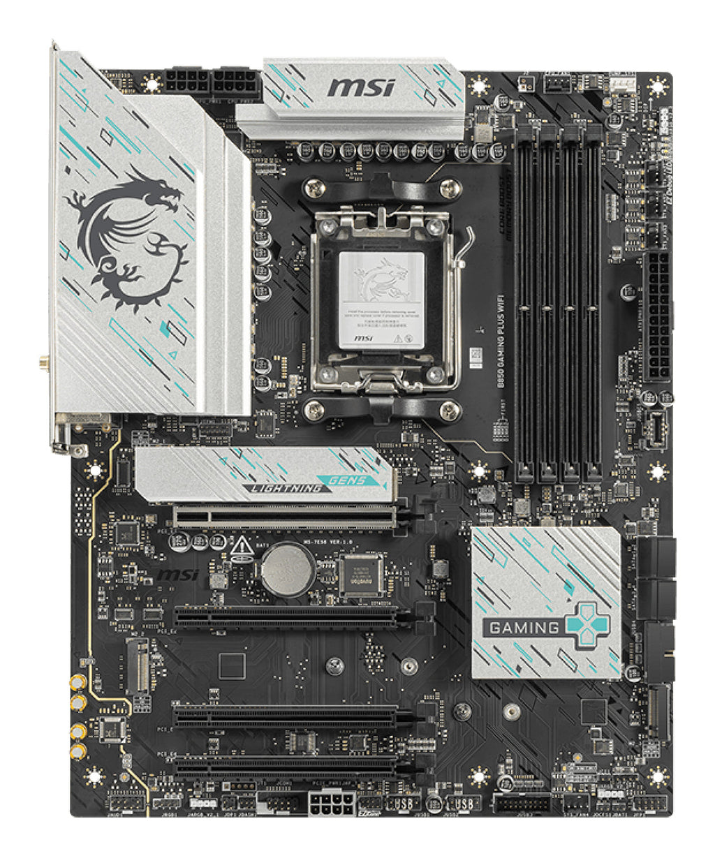 MSI B850 GAMING PLUS WIFI motherboard AMD B850 Socket AM5 ATX - B850GPW - eCommerce Business Prime