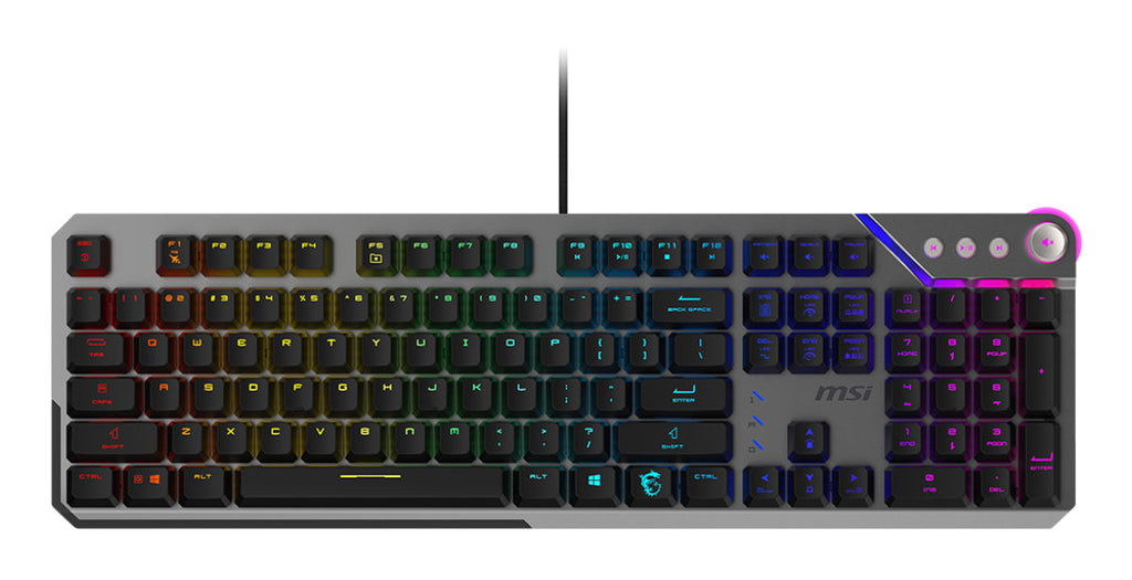 MSI STRIKE 600 SILEN keyboard Gaming USB QWERTY US English Black - STRIKE600 - eCommerce Business Prime