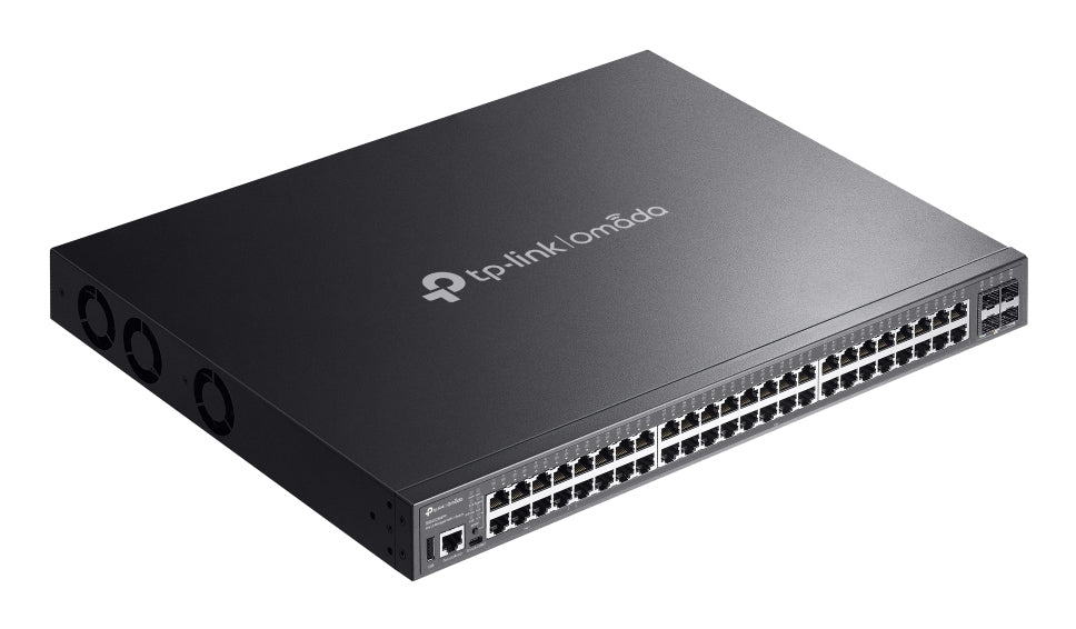 TP-Link Omada SG5452XMPP network switch Managed L3 Gigabit Ethernet (10/100/1000) Power over Ethernet (PoE) Black - SG5452XMPP - eCommerce Business Prime