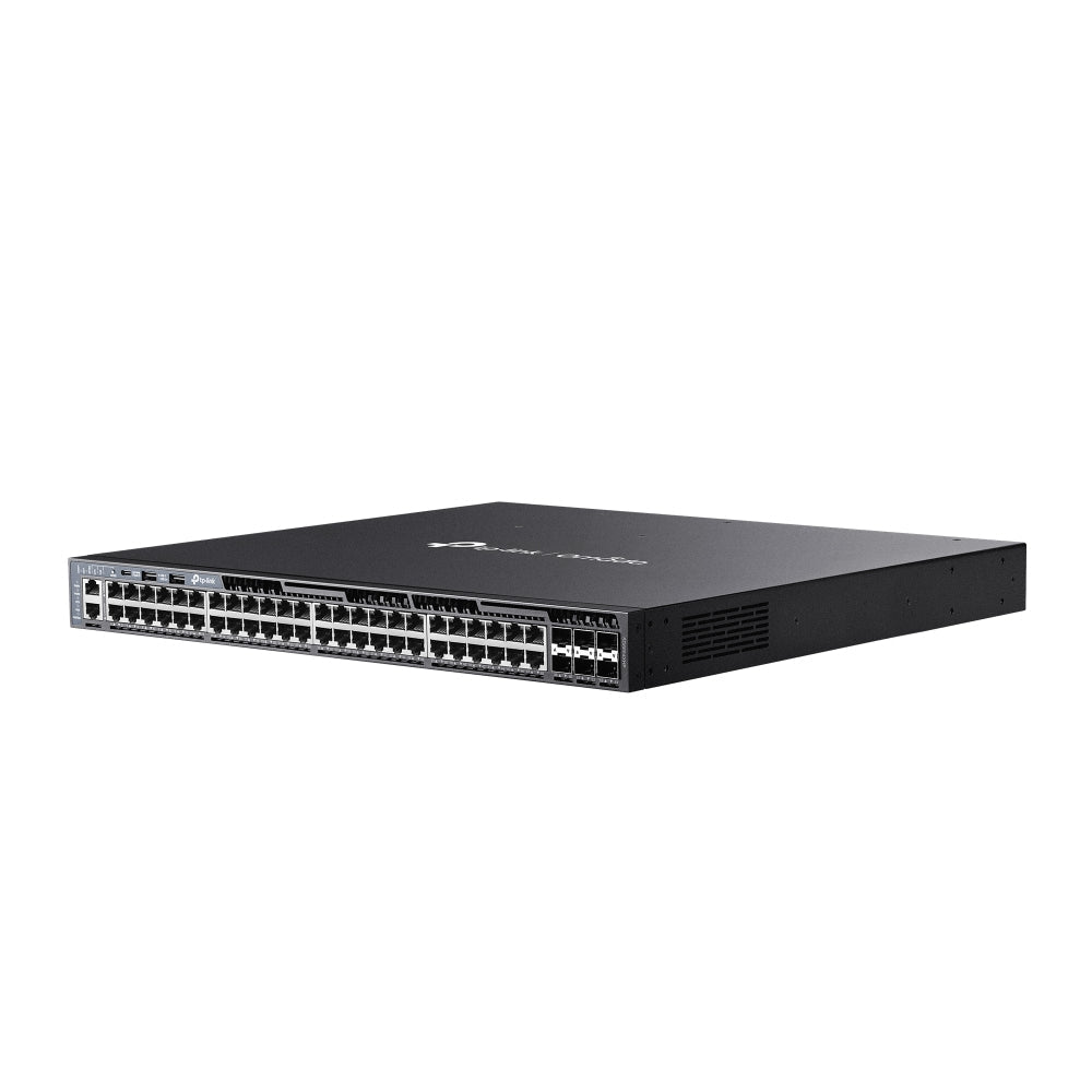TP-Link Omada 48-Port Gigabit Stackable L3 Managed PoE+ Switch with 6 10G Slots - SG6654XHP - eCommerce Business Prime
