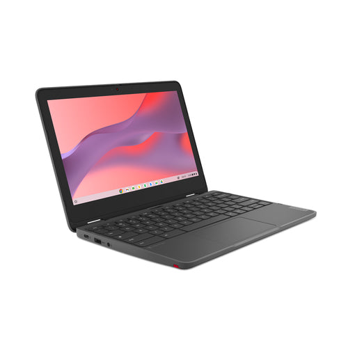 Lenovo 300e Yoga Chromebook 29.5 cm (11.6") Touchscreen HD MediaTek Kompanio 520 4 GB LPDDR4x-SDRAM 32 GB eMMC Wi-Fi 6 (802.11ax) ChromeOS Grey - 82W20003US - eCommerce Business Prime