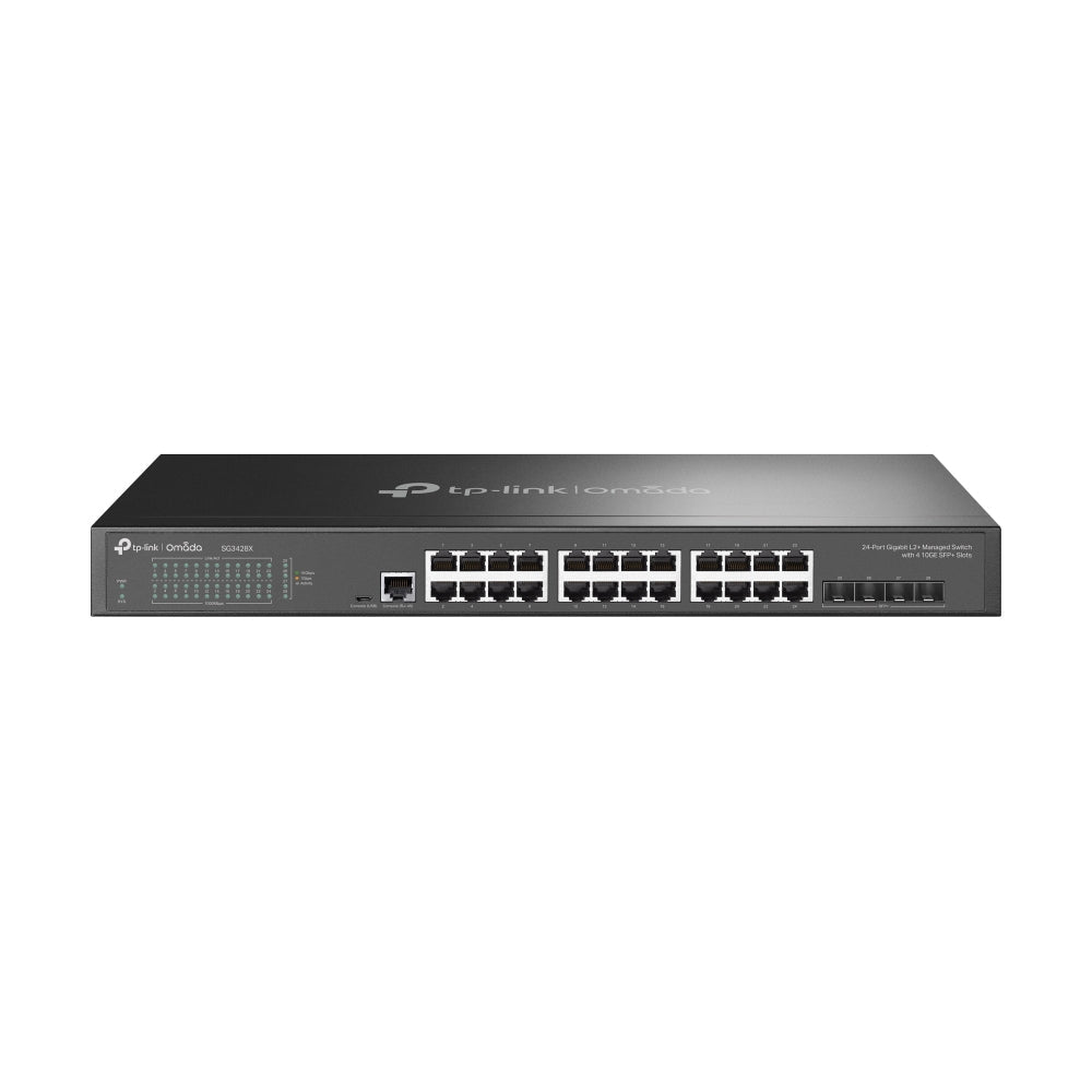 TP-Link Omada 24-Port Gigabit L2+ Managed Switch with 4 10GE SFP+ Slots - SG3428X - eCommerce Business Prime