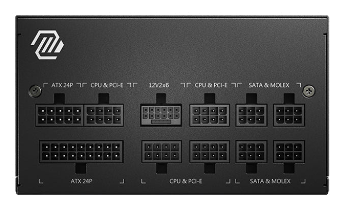 MSI MAG A750GL PCIE5 II power supply unit 750 W 20+4 pin ATX ATX Black - MAGA750GLPCIE5II - eCommerce Business Prime