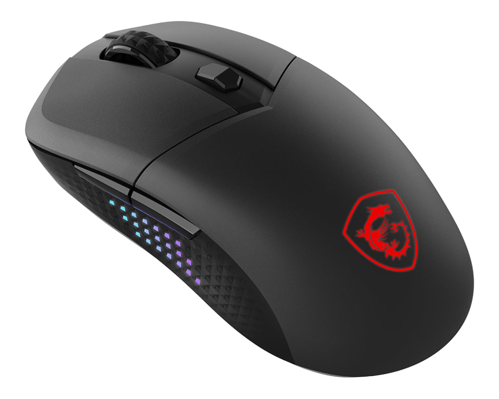 MSI VERSA 300 ELITE WIRELESS mouse Gaming Right-hand RF Wireless + Bluetooth + USB Type-C Optical 26000 DPI - VERSA300EW - eCommerce Business Prime