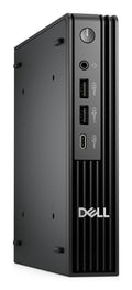 Dell computer tower with ports on a white background