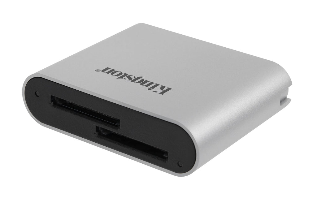 Kingston Technology USB3.2 Gen1 Workflow Dual-Slot SDHC/SDXC UHS-II Card Reader - WFS-SD - eCommerce Business Prime