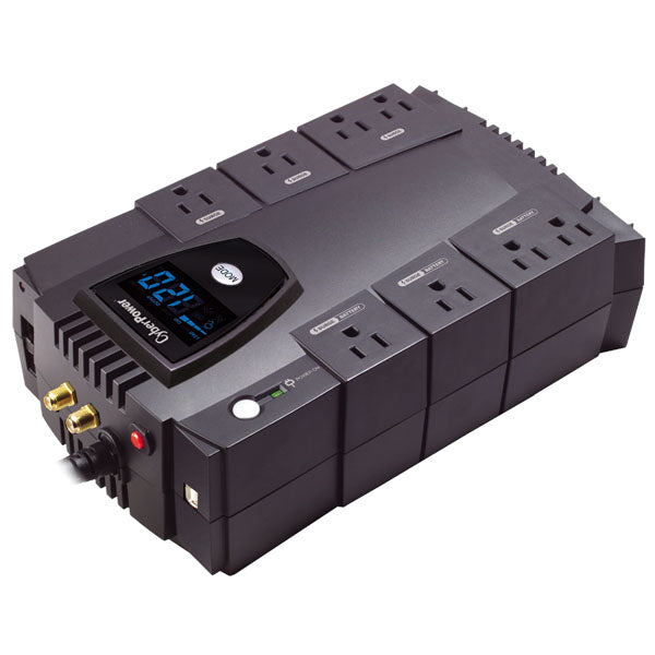 CyberPower CP685AVRLCD uninterruptible power supply (UPS) Line-Interactive 0.685 kVA 390 W - CP685AVRLCD - eCommerce Business Prime