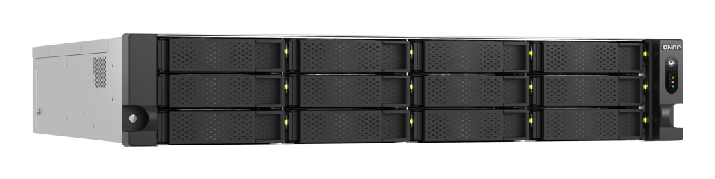 QNAP TS-h1277AXU-RP NAS Rack (2U) AMD Ryzen™ 7 32 GB DDR5 0 TB QNAP QTS Aluminium, Black - TS-H1277AXU-RP-R7-32G-US - eCommerce Business Prime
