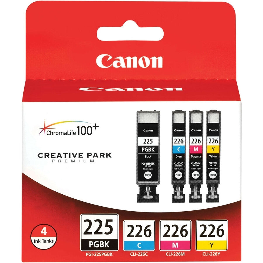 Canon PGI-225/CLI-226 ink cartridge 4 pc(s) Original Black, Cyan, Magenta, Yellow - 4530B008 CANON