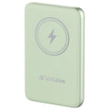 Verbatim Charge 'n' Go Magnetic Wireless Power Bank 10000mAh Green - 32246 - eCommerce Business Prime