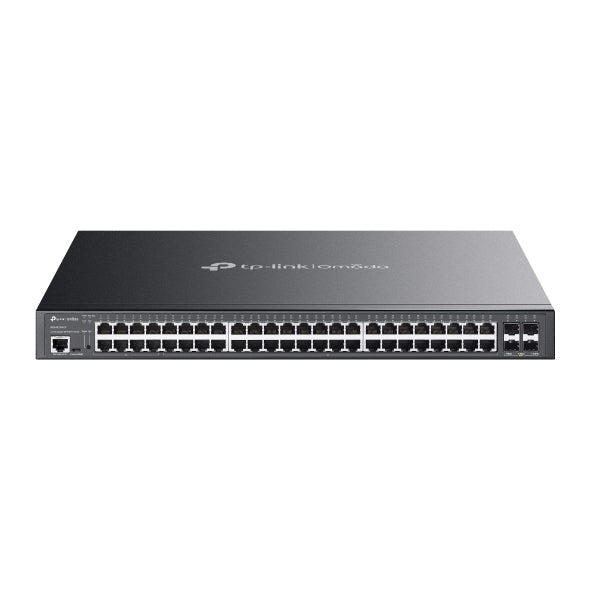 TP-Link Omada SG3452XMPP network switch Managed L2+ Gigabit Ethernet (10/100/1000) Power over Ethernet (PoE) 1U Black - SG3452XMPP - eCommerce Business Prime