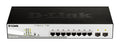 D-Link 10-Port Gigabit Smart Managed Switch including 2x SFP ports - DGS-1210-10P - eCommerce Business Prime
