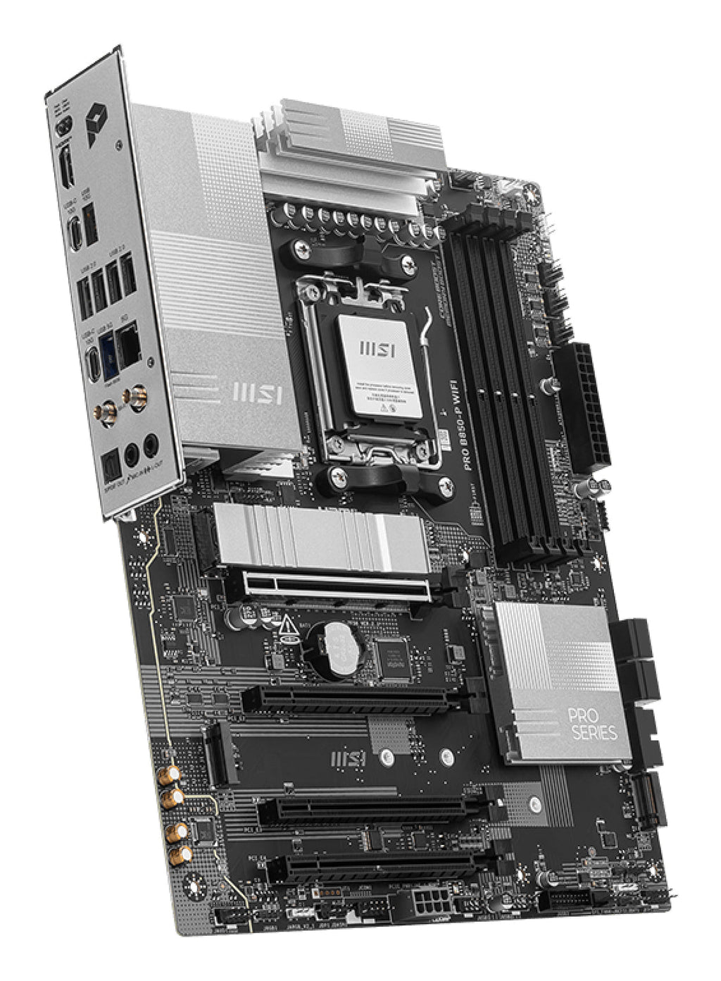 MSI PRO B850-P WIFI motherboard AMD B850 Socket AM5 ATX - PROB850PWIFI - eCommerce Business Prime