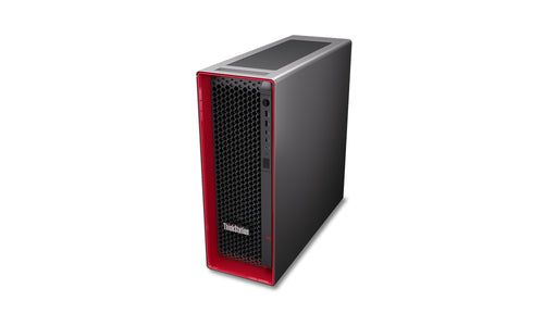Lenovo ThinkStation P5 Tower Intel Xeon W w3-2425 32 GB DDR5-SDRAM 512 GB SSD NVIDIA Quadro T1000 Windows 11 Pro for Workstations Workstation Black, Red - 30GA0014US - eCommerce Business Prime