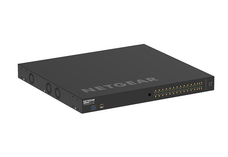 NETGEAR GSM4230PX Managed L2/L3/L4 Gigabit Ethernet (10/100/1000) Power over Ethernet (PoE) Black - GSM4230PX-100NAS - eCommerce Business Prime