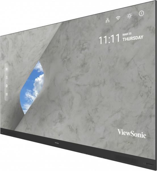Viewsonic LDP163-181 Signage Display Digital signage flat panel 4.14 m (163") LCD Wi-Fi 600 cd/m² Full HD Black Android 9.0 - LDP163-181