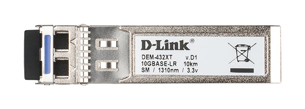 D-Link 10GBase-LR SFP+ Transceiver, 10km - DEM-432XT - eCommerce Business Prime