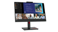 Lenovo ThinkVision T24v-30 60.5 cm (23.8") 1920 x 1080 pixels Full HD LED Black - 63D8MAR3US - eCommerce Business Prime