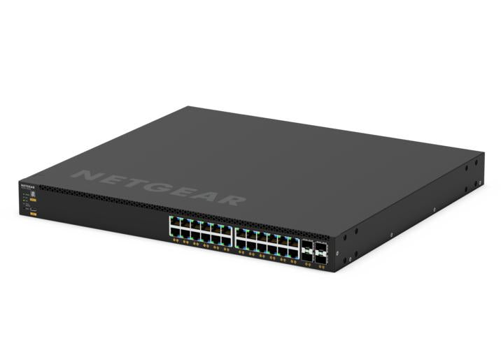 NETGEAR GSM4328-100AJS Managed L3 Gigabit Ethernet (10/100/1000) Power over Ethernet (PoE) 1U Black - GSM4328-100NES - eCommerce Business Prime