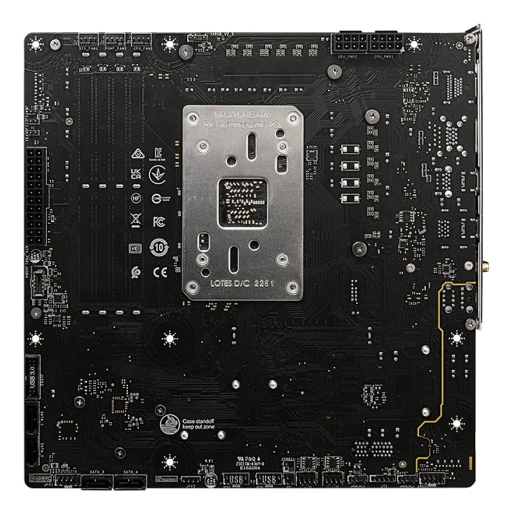 MSI B650M PROJECT ZERO motherboard AMD B650 Socket AM5 micro ATX - B650MPZERO - eCommerce Business Prime