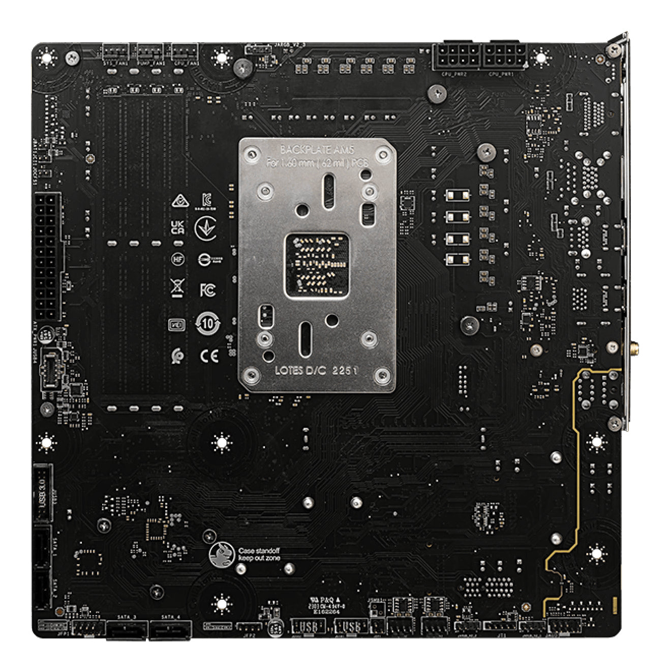 MSI B650M PROJECT ZERO motherboard AMD B650 Socket AM5 micro ATX - B650MPZERO - eCommerce Business Prime