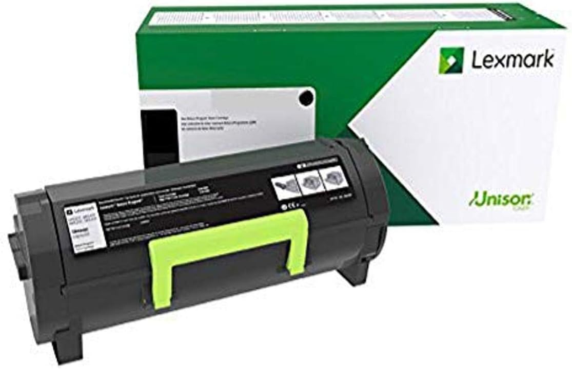 Lexmark Black Toner Cartridge Return Program High Yield 15,000 Pages - 56F0H0G LEXMARK