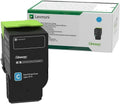 Lexmark Cyan Toner Cartridge Return Program Yield 1,000 Pages - 80C00CG LEXMARK
