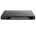 D-Link 28-Port Gigabit Stackable POE+ Smart Managed Switch with 2 x 10GBase-T & 2 x 10G SFP+ - DGS-1520-28MP - eCommerce Business Prime