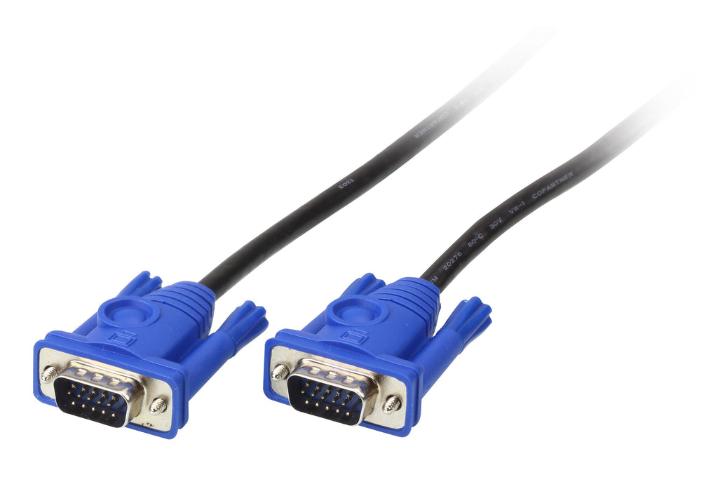ATEN 2L-2502 VGA cable 2 m VGA (D-Sub) Black - 2L2502 - eCommerce Business Prime