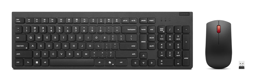 Lenovo 4X31R64453 keyboard Mouse included Office RF Wireless US English Black - 4X31R64453 - eCommerce Business Prime