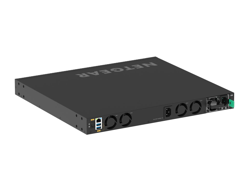 NETGEAR M4350-24X4V Managed L3 10G Ethernet (100/1000/10000) Power over Ethernet (PoE) 1U Black - XSM4328CV-100NES - eCommerce Business Prime