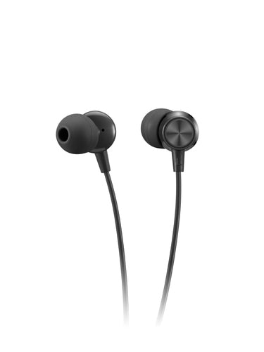 Lenovo 4XD1J77351 headphones/headset Wired In-ear Office/Call center USB Type-C Black - 4XD1J77351 - eCommerce Business Prime