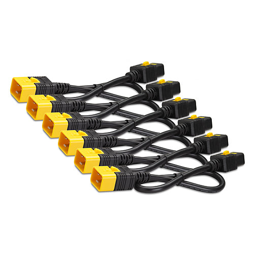 APC Power Cord Kit (6 ea), Locking, C19 to C20, 1.8m - AP8716S - eCommerce Business Prime