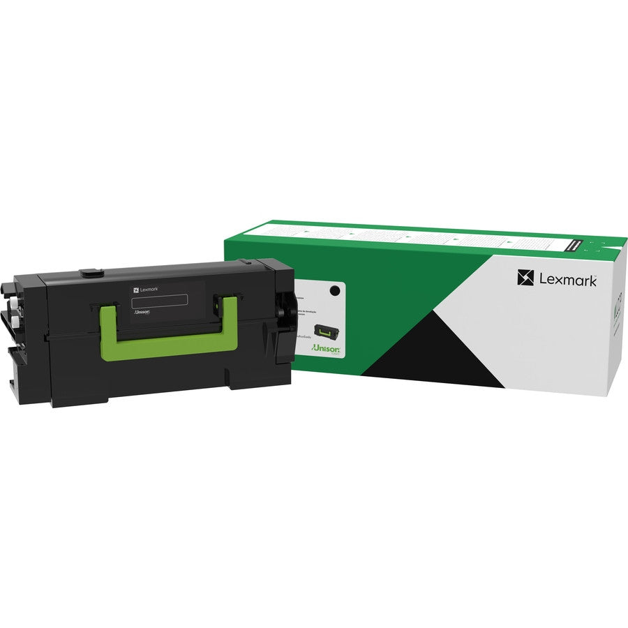 Lexmark Black Toner Cartridge Return Program Yield 7,500 Pages 58D1000 Lexmark