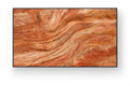 Wooden surface with a swirling pattern on a white background