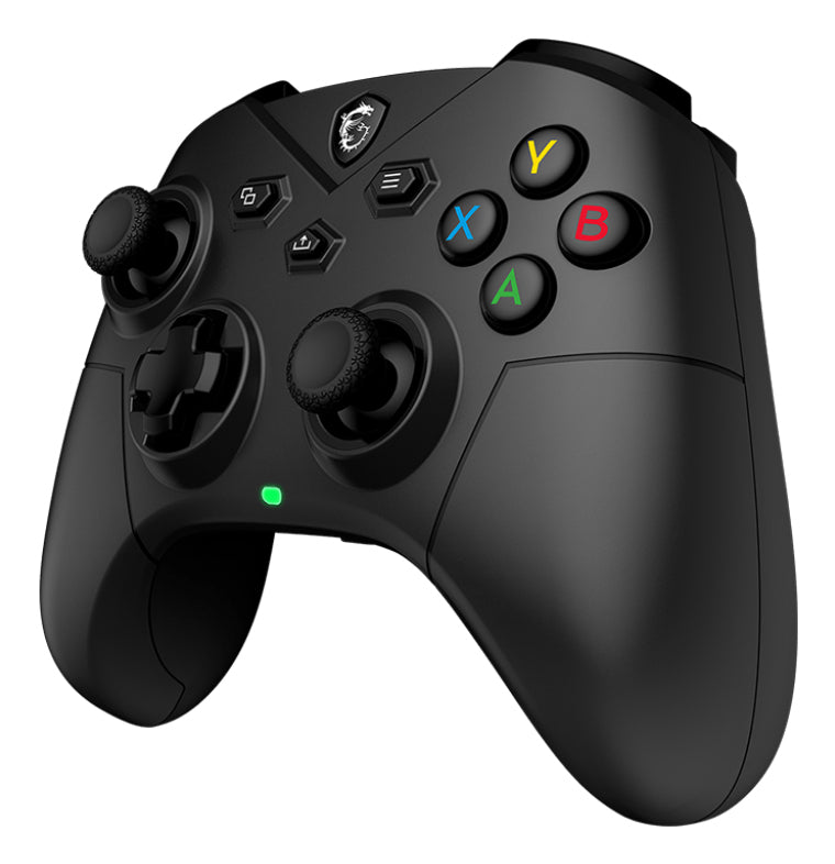 MSI FORCE GC300 WIRELESS Black USB 2.0 Gamepad Analogue PC - FORCEGC300W - eCommerce Business Prime