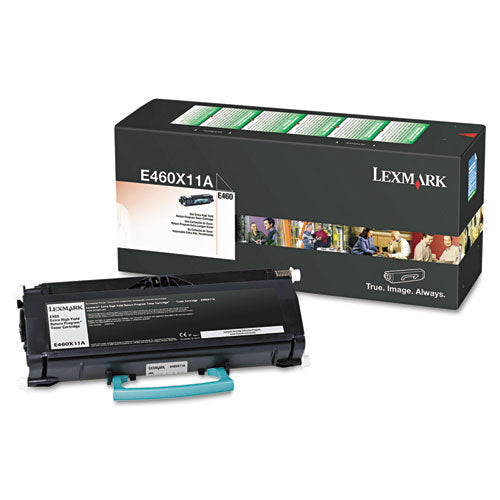 E460X11A Return Program Extra High-Yield Toner, 15,000 Page-Yield, Black - E460X11A - eCommerce Business Prime