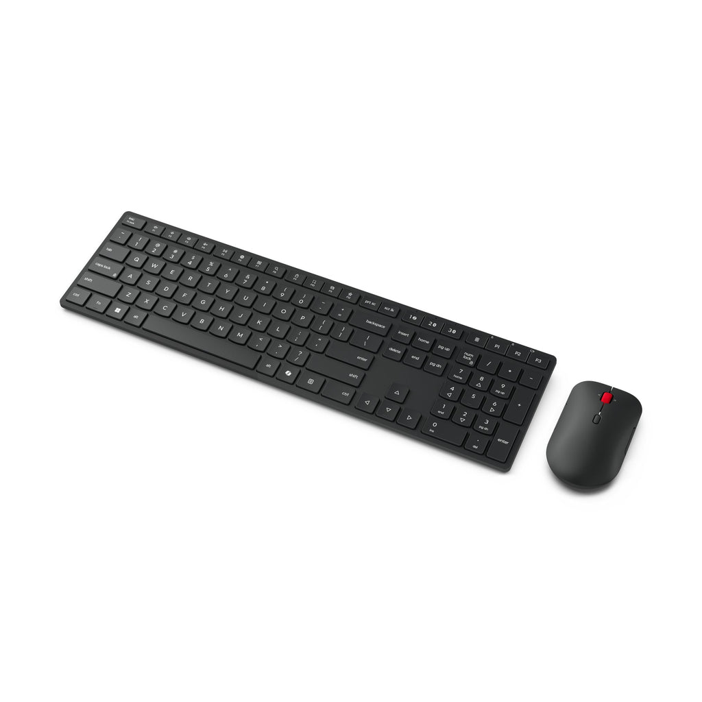 Lenovo 4X31S04810 keyboard Mouse included Office RF Wireless + Bluetooth US English Black - 4X31S04810 - eCommerce Business Prime