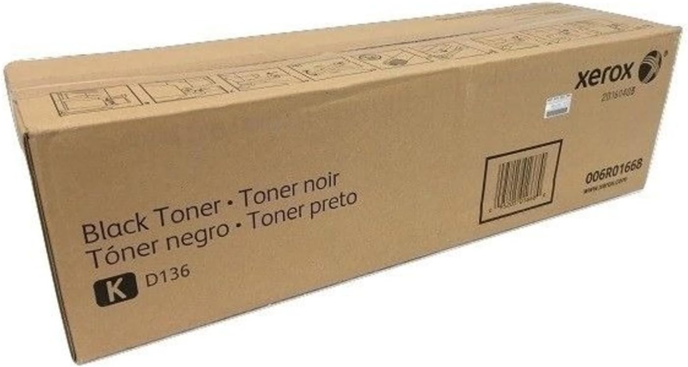 Xerox 006R01668 Black Laser Toner Cartridge (Qty1) Original 095205016680 - 006R01668 XEROX