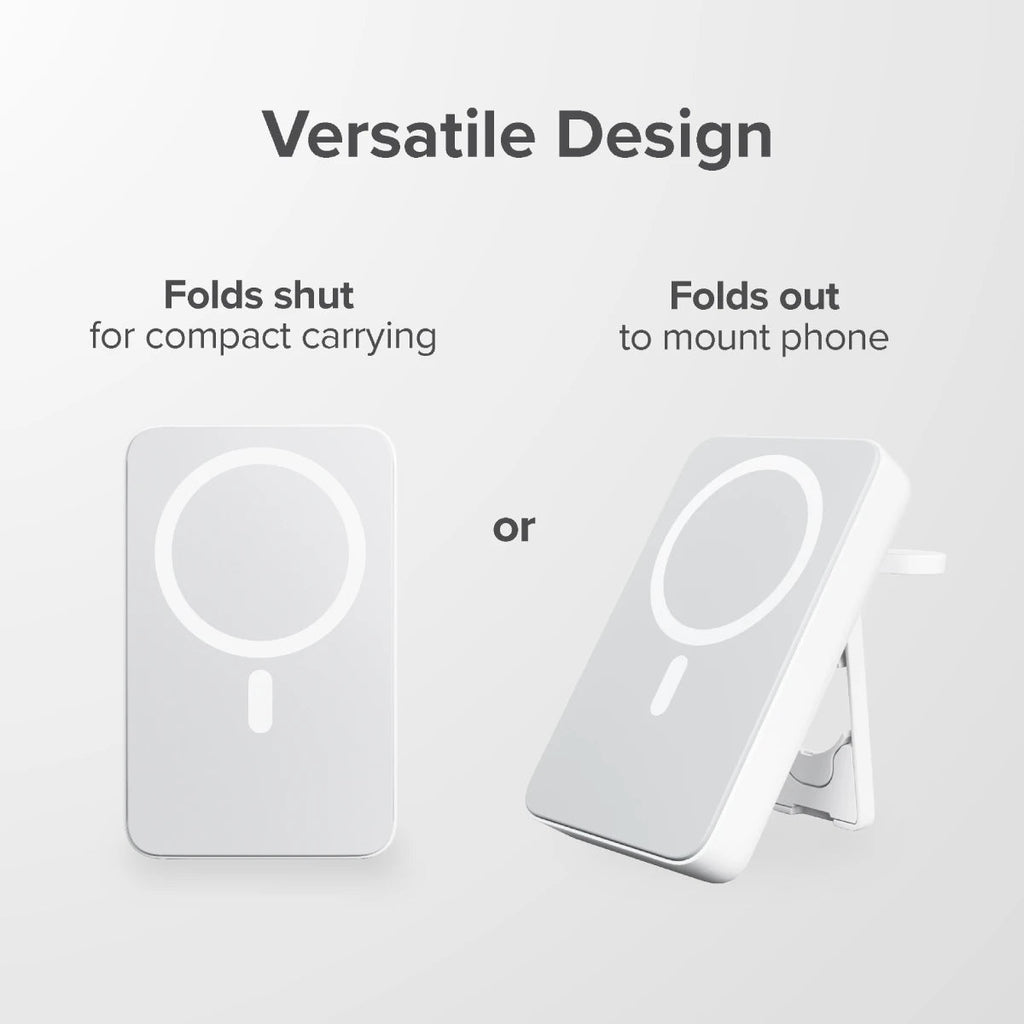 ALOGIC Lift 4-in-1 MagSafe Compatible Wireless Charging 10,000mAh Power Bank - L10KPBWH - eCommerce Business Prime
