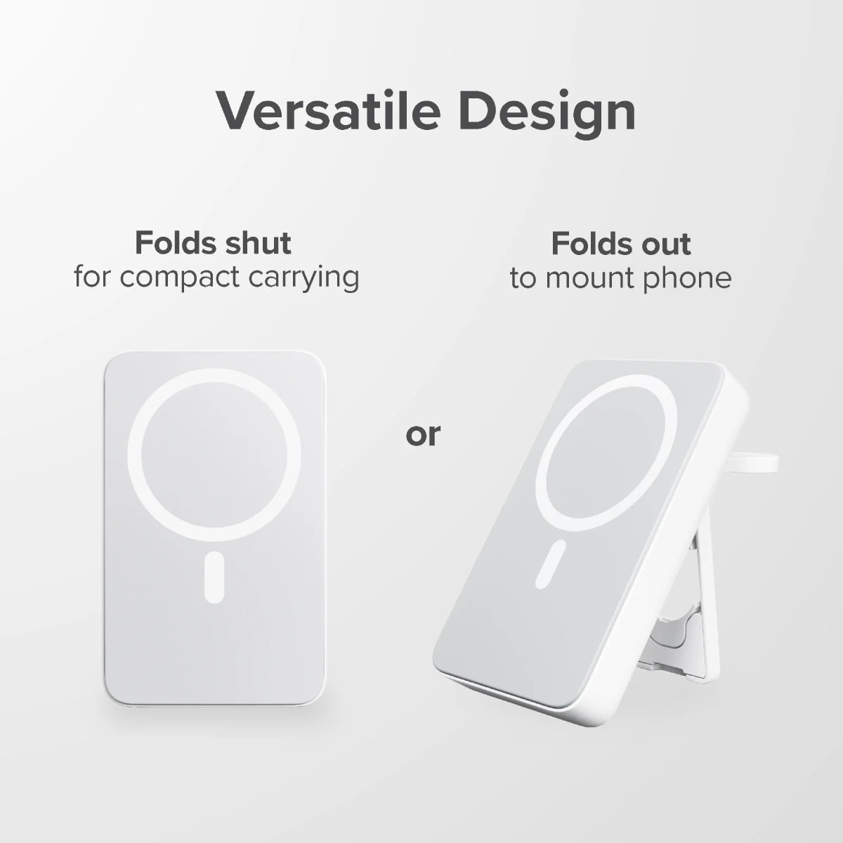 ALOGIC Lift 4-in-1 MagSafe Compatible Wireless Charging 10,000mAh Power Bank - L10KPBWH - eCommerce Business Prime