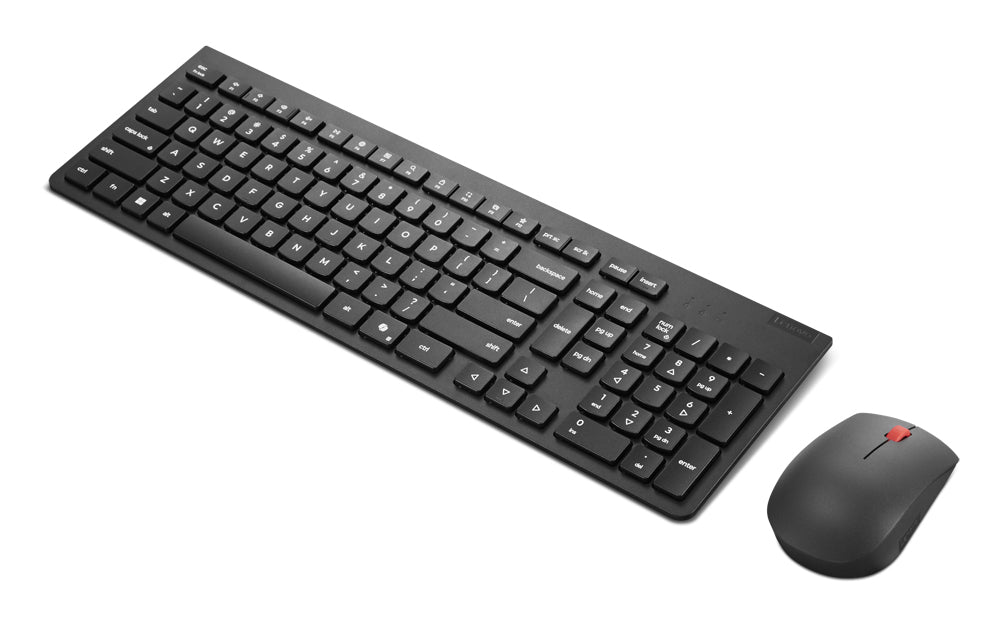 Lenovo 4X31R64453 keyboard Mouse included Office RF Wireless US English Black - 4X31R64453 - eCommerce Business Prime