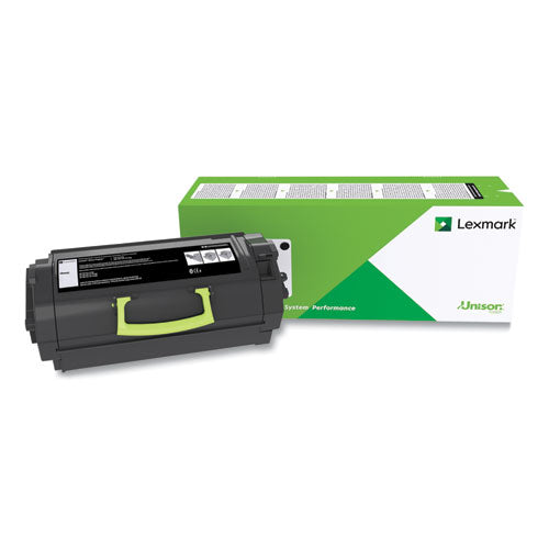 LEXMARK  Corporate Return Program Extra High Yield Toner, 45,000 Page-Yield, Black - 52D0X0N LEXMARK